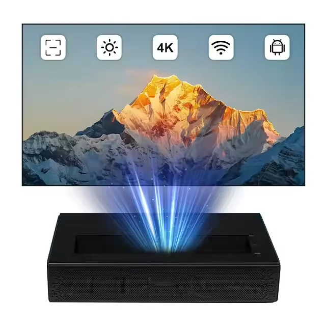 Home Cinema Ultra Short Throw Projector - Projektor Salange D068 z Androidem 11,
