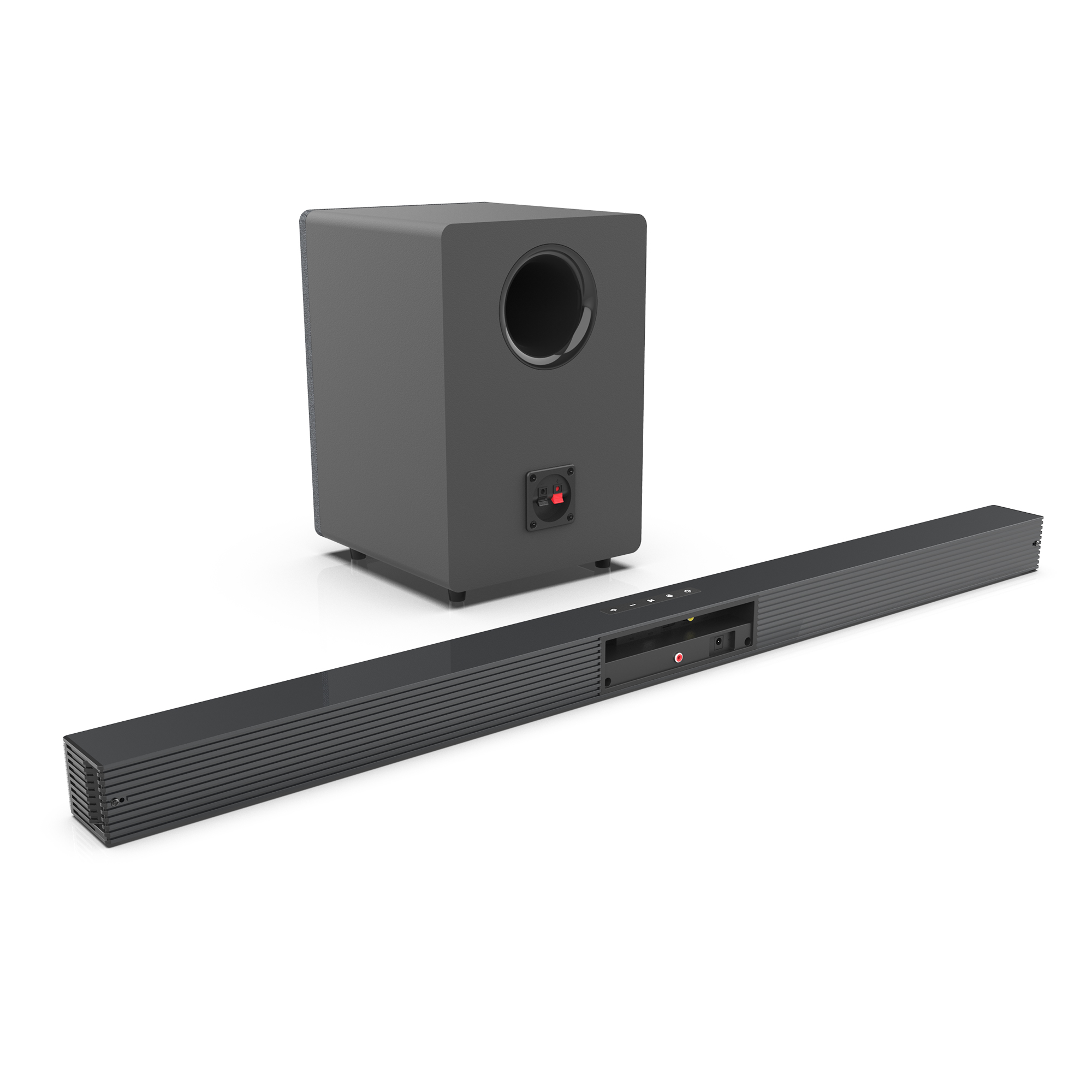 Home Cinema Audio System - Soundbar 84W z subwooferem, głośnik bezprzewodowy