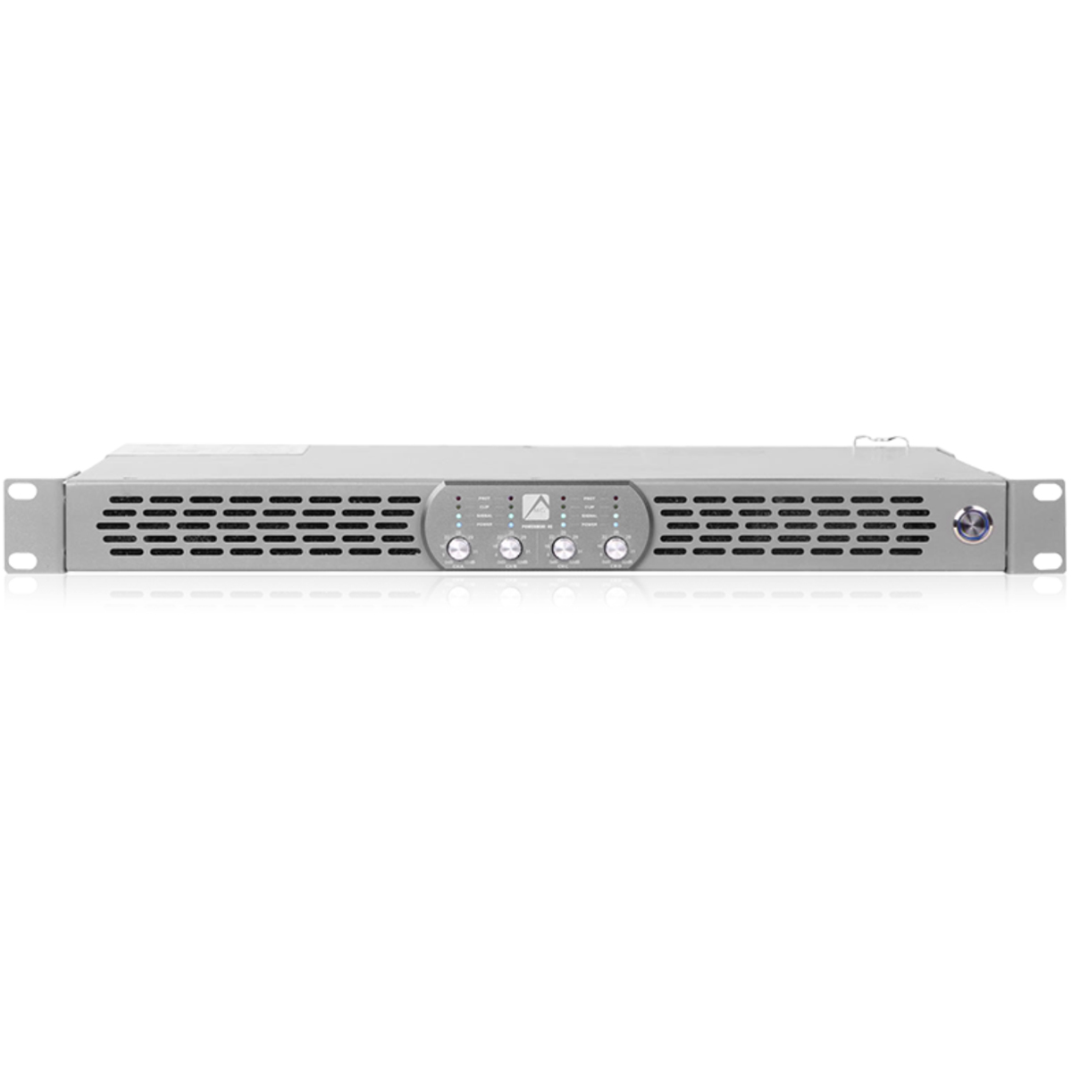 Genius Home Cinema - Wzmacniacz cyfrowy 1U, 4-kanałowy profesjonalny wzmacniacz
