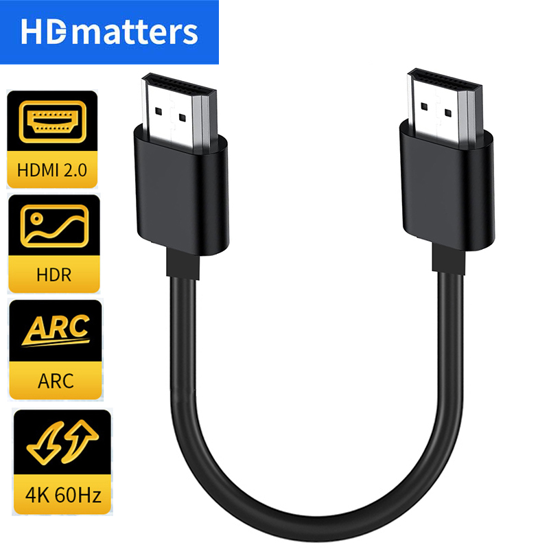 Home Cinema Apple - Kabel HDMI 2.0 Ultra Krótki 4K
