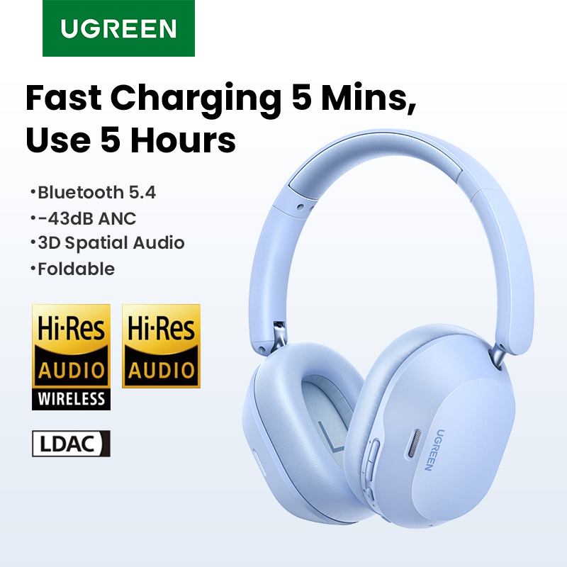 Home Cinema Headphones - UGREEN Max5c bezprzewodowe słuchawki Bluetooth 43dB