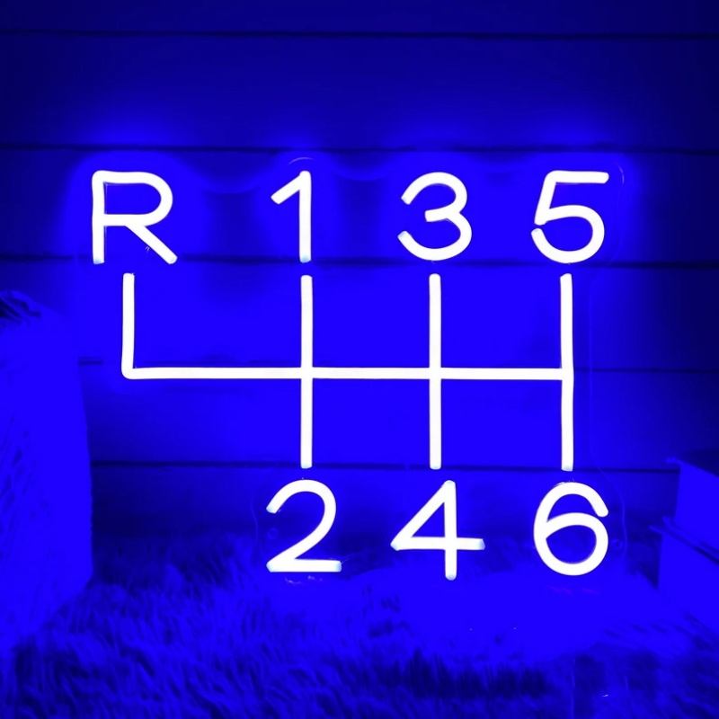 Home Cinema Logo - Neon samochodowy skrzyni biegów Led Light