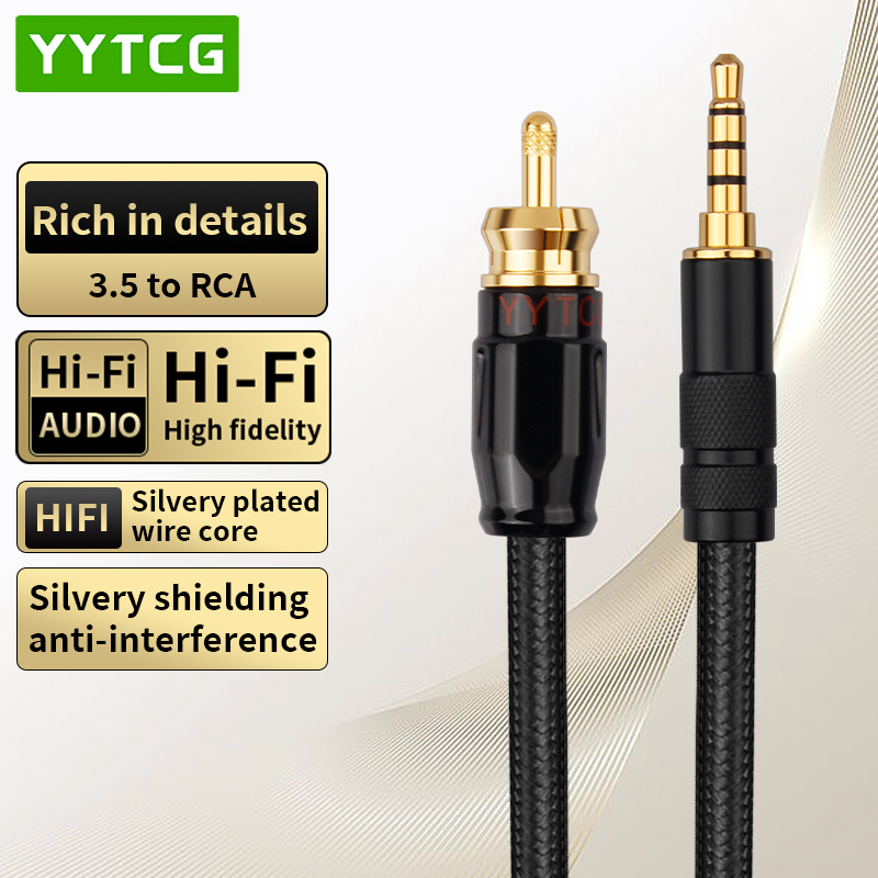 Xiaomi Home Cinema - HIFI 3,5 mm 4-biegunowy do RCA