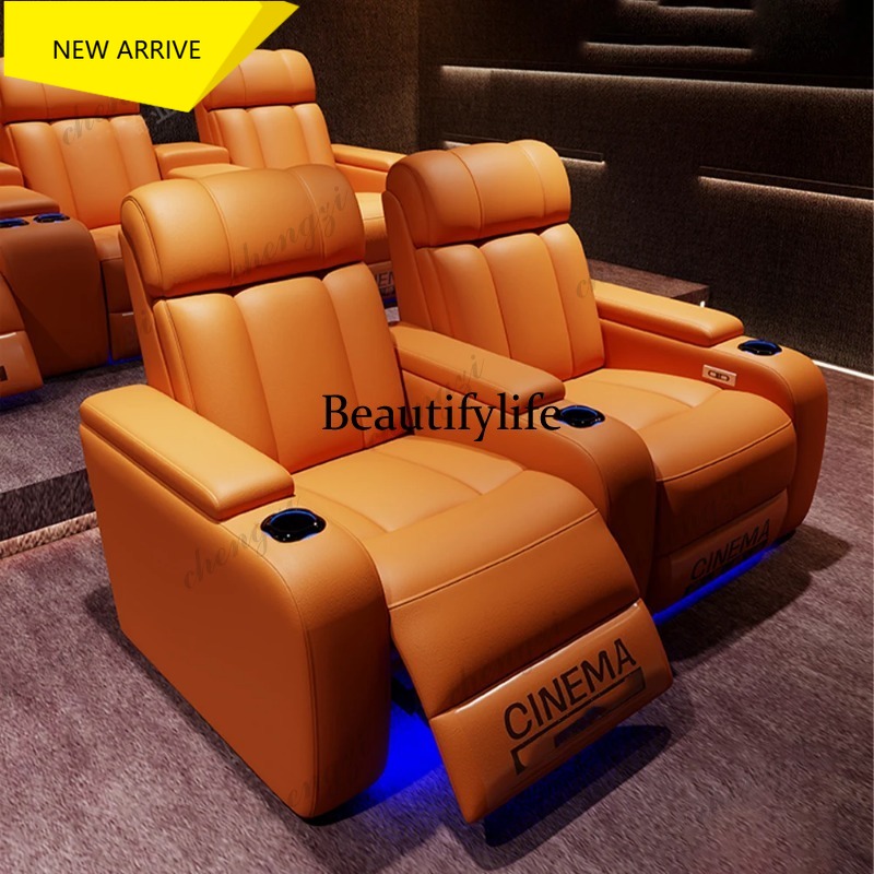 Home Cinema Luxury - Luksusowe fotele elektryczne z prawdziwej skóry