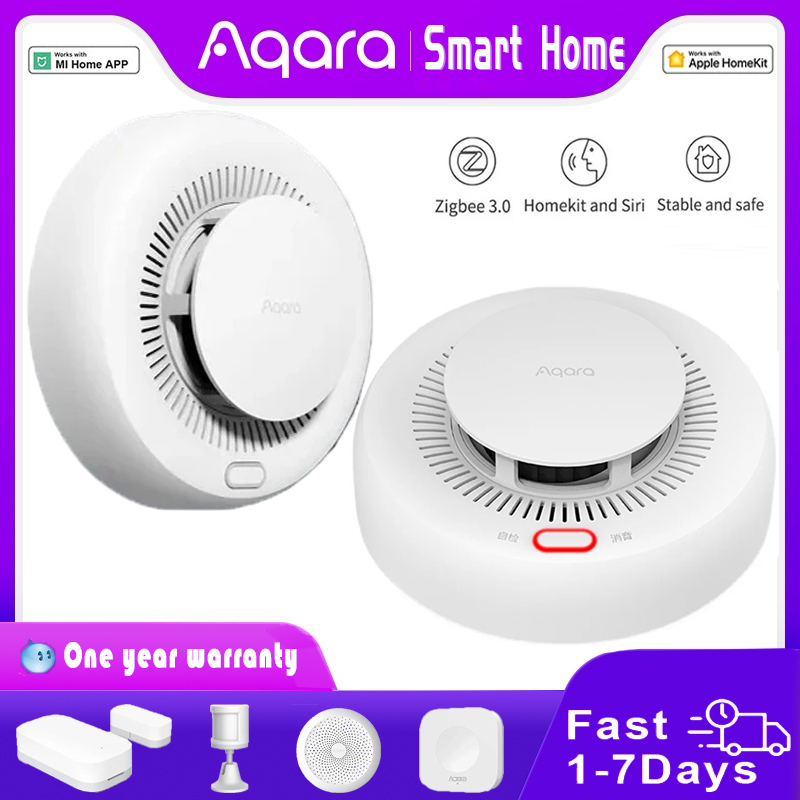 Home Cinema Apple - Nowy czujnik dymu Aqara Zigbee Smart