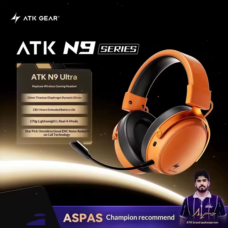 Home Cinema Headphones - Bezprzewodowy zestaw słuchawkowy do gier ATK