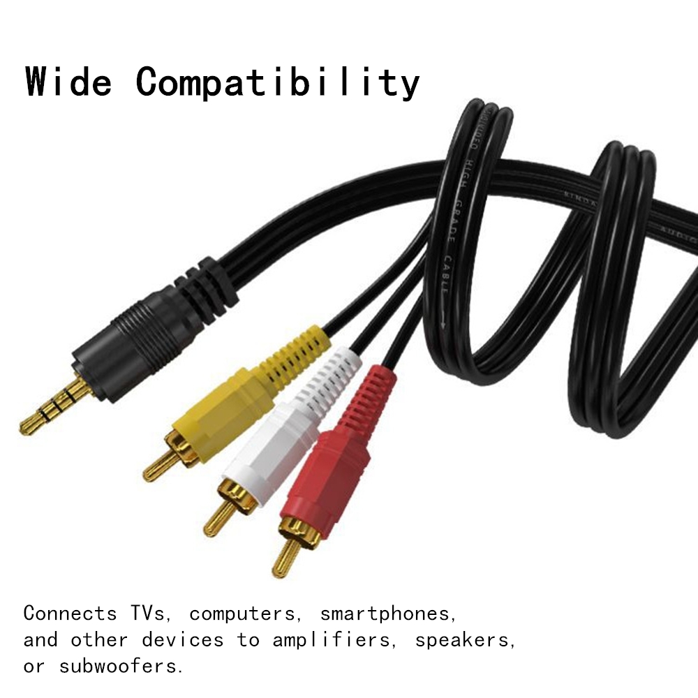 Genius Home Cinema - Kabel audio-wideo 3,5 mm do 3