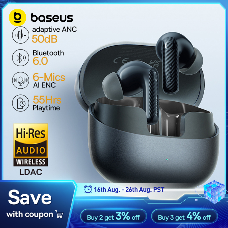 Home Cinema Headphones - Słuchawki bezprzewodowe Baseus EP10 Pro ANC