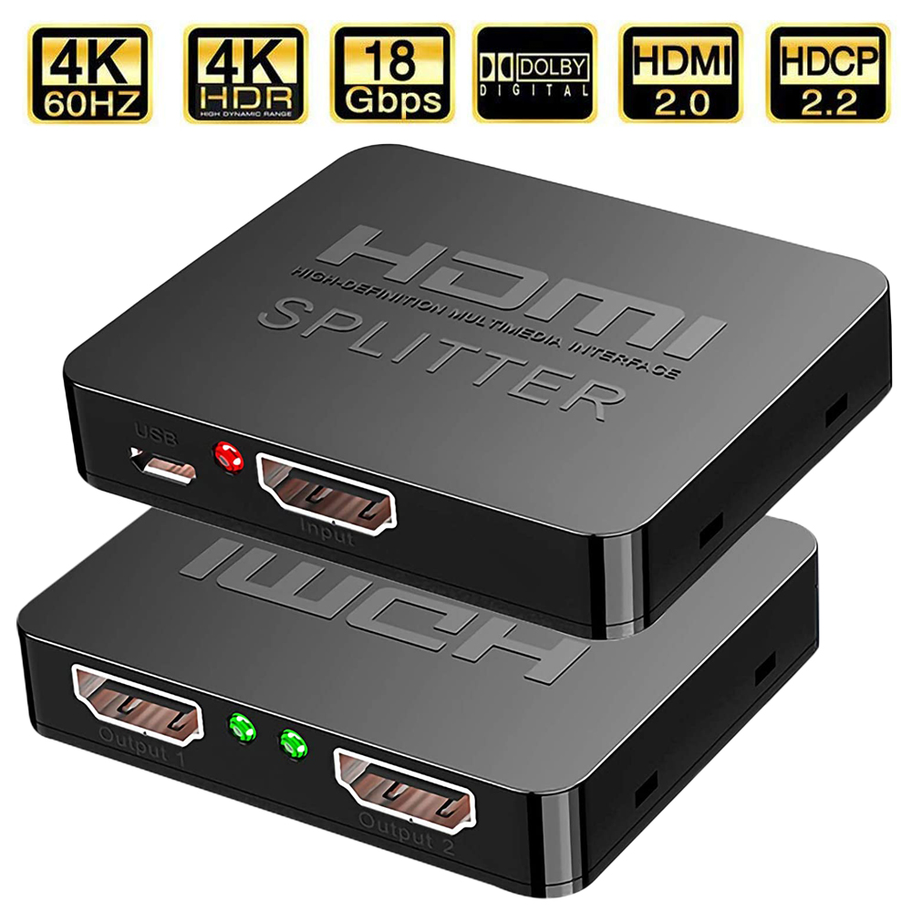 Home Cinema Apple - 2023 najlepszy Splitter 4K rozdzielacz HDMI
