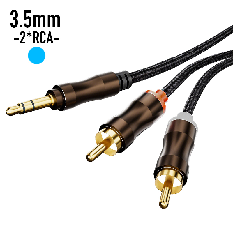 Genius Home Cinema - Kabel audio RCA na 3,5 mm