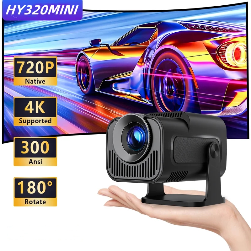 Xiaomi Home Cinema - FGHGF HY320 Mini aktualizacja natywny projektor