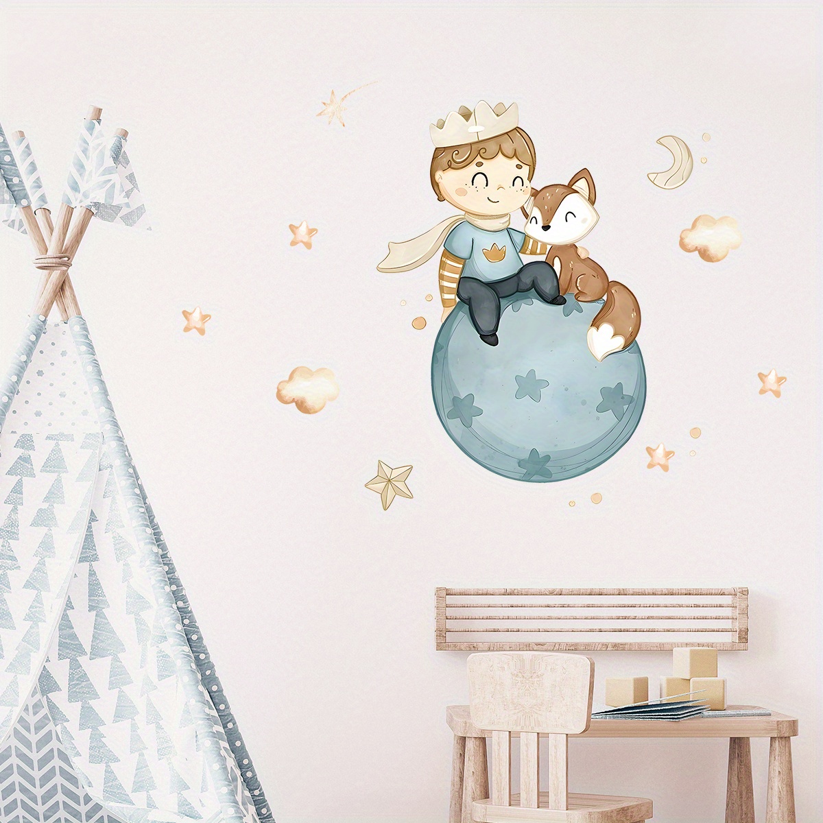 Cartoon Cute Prince Fox Balloo – Home Cinema Room recenzja i cena