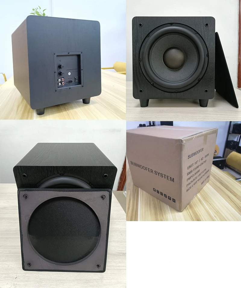 Aktywny subwoofer 10 cali, szc – Home Cinema Dvd recenzja i cena