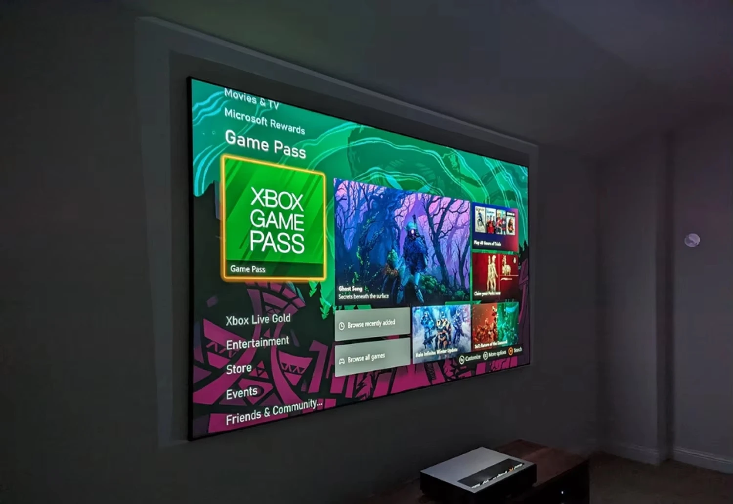 Projektor laserowy ApexTPNewes – Home Cinema Ultra Short Throw Projector recenzja i cena