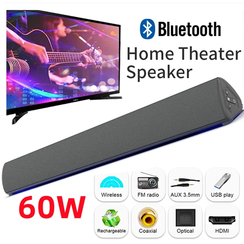 60W Bezprzewodowy telewizor PC – Home Cinema Audio System recenzja i cena