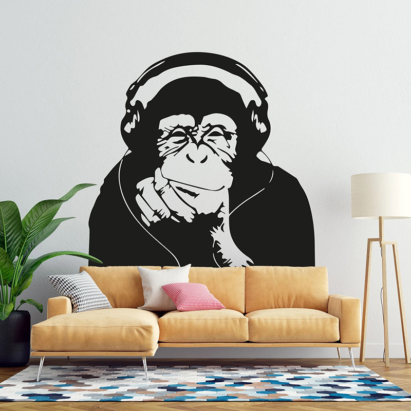 Banksy myślenie małpa winylowa – Home Cinema Room recenzja i cena