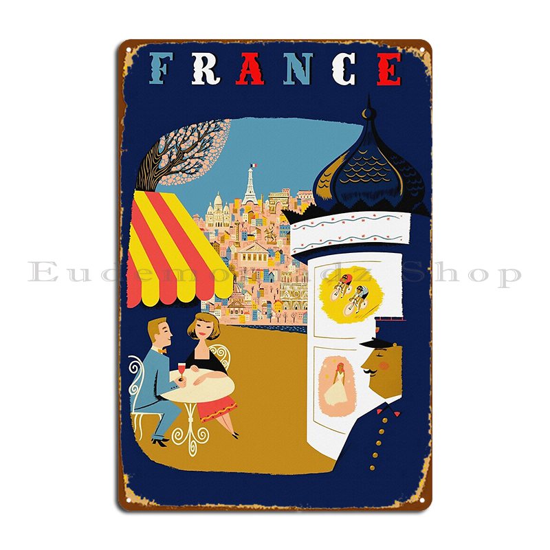 Vintage France Sidewalk Cafe T – Home Cinema France recenzja i cena