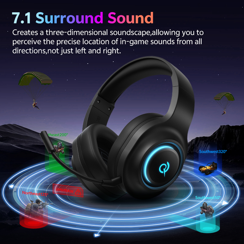 Słuchawki gamingowe QCY Heroad – Soundbar Bluetooth Home recenzja i cena