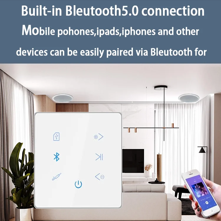 Wzmacniacz ścienny Bluetooth S – Home Cinema Audio System recenzja i cena