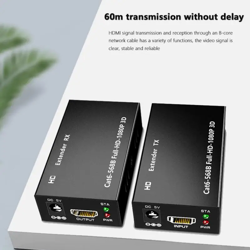 Przedłużacz 60M RJ45 HDMI 1080 – Home Cinema Apple recenzja i cena