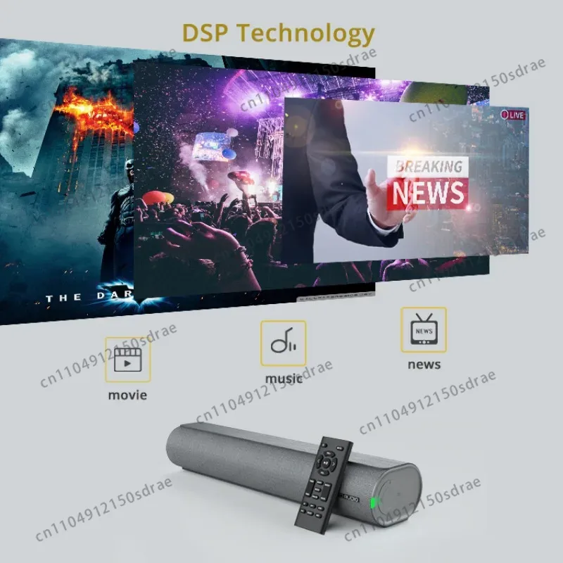 Bestisan Soundbar do kina domo – Soundbar Bluetooth Home recenzja i cena