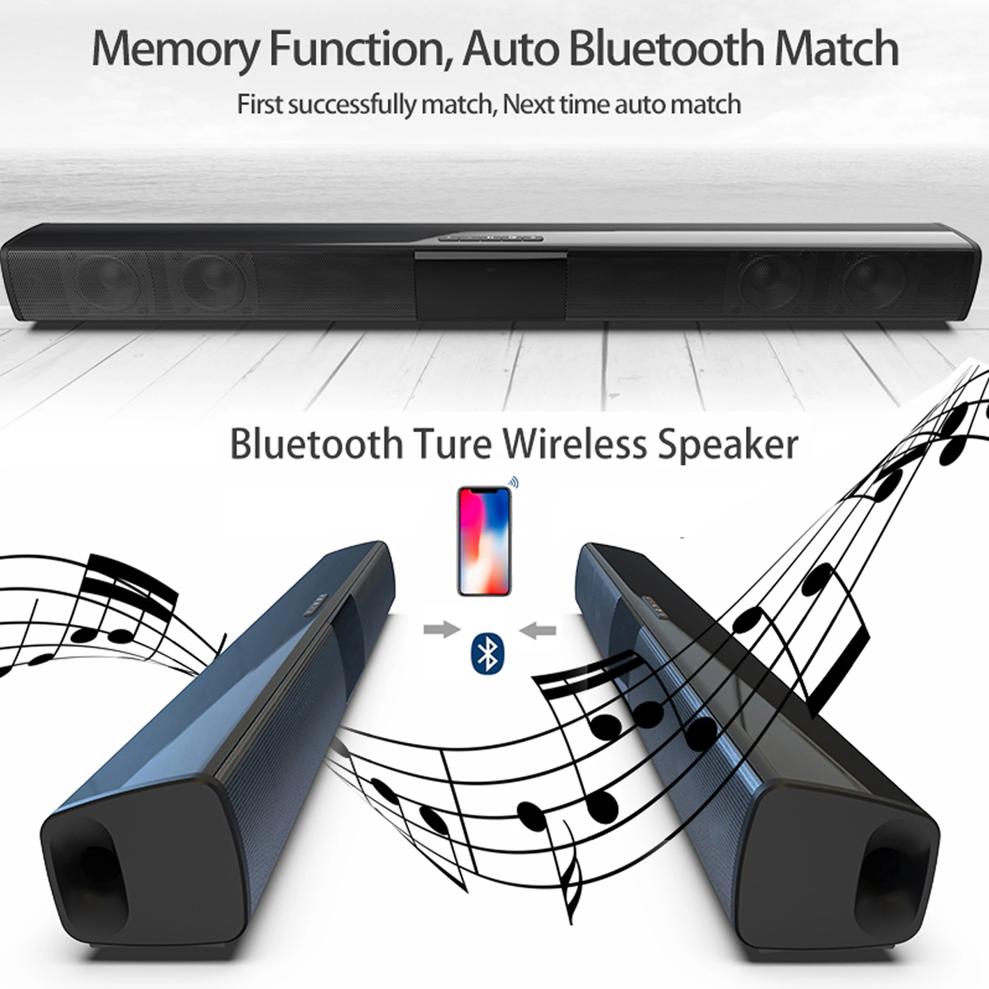 40W Soundbar dużej mocy do tel – Home Cinema Audio System recenzja i cena