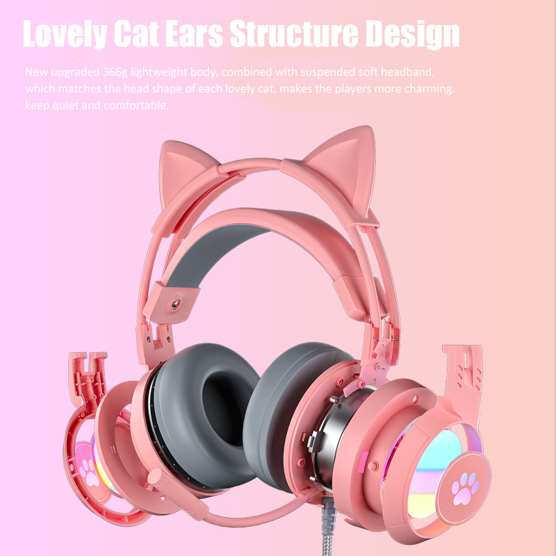 Słuchawki do gier z uchem kota – Home Cinema Headphones recenzja i cena