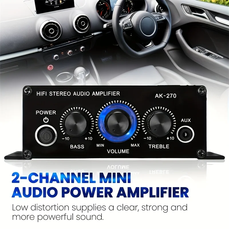 AK-270 400W Mini Wzmacniacz Mo – Genius Home Cinema recenzja i cena