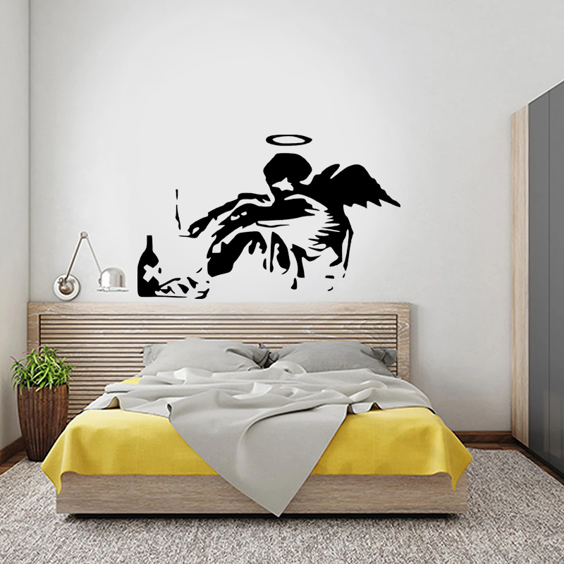 Banksy upadły anioł ściana z G – Home Cinema Room recenzja i cena