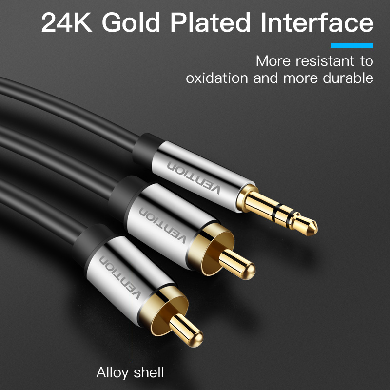 Vention RCA Cable 3.5 to 2rca  – Home Cinema Dvd recenzja i cena